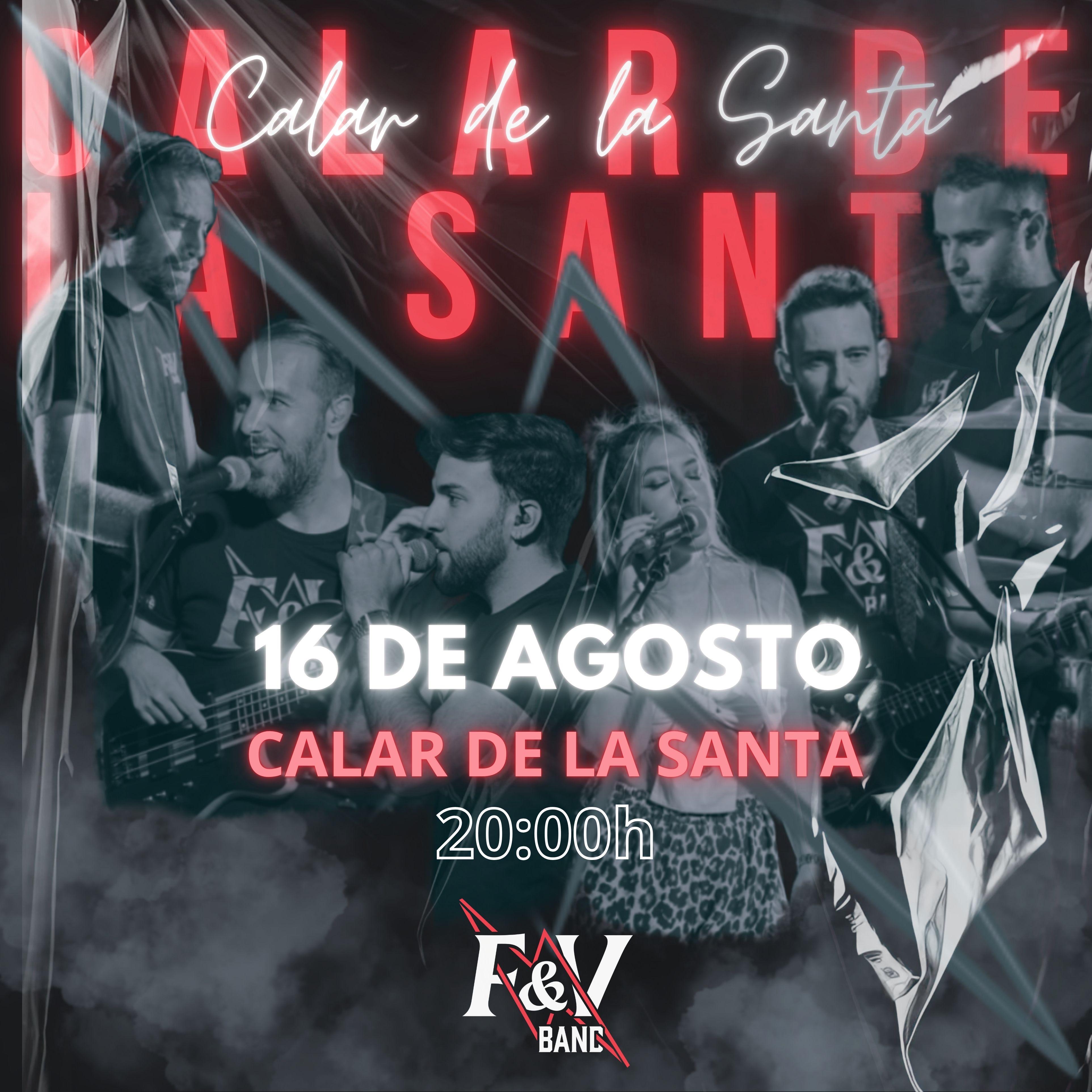 Cartel del concierto de FyVBand en Moratalla