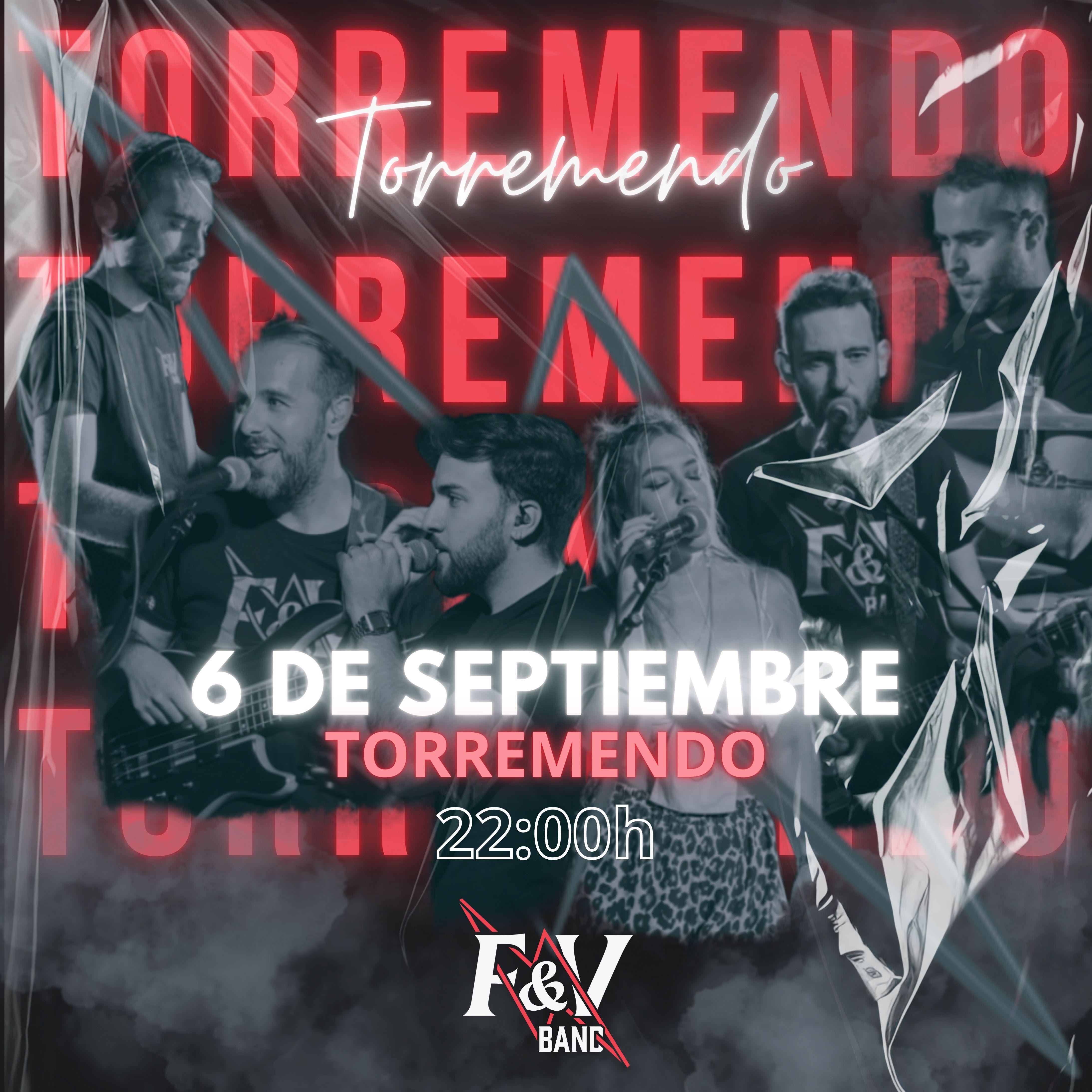Cartel del concierto de FyVBand en Torremendo